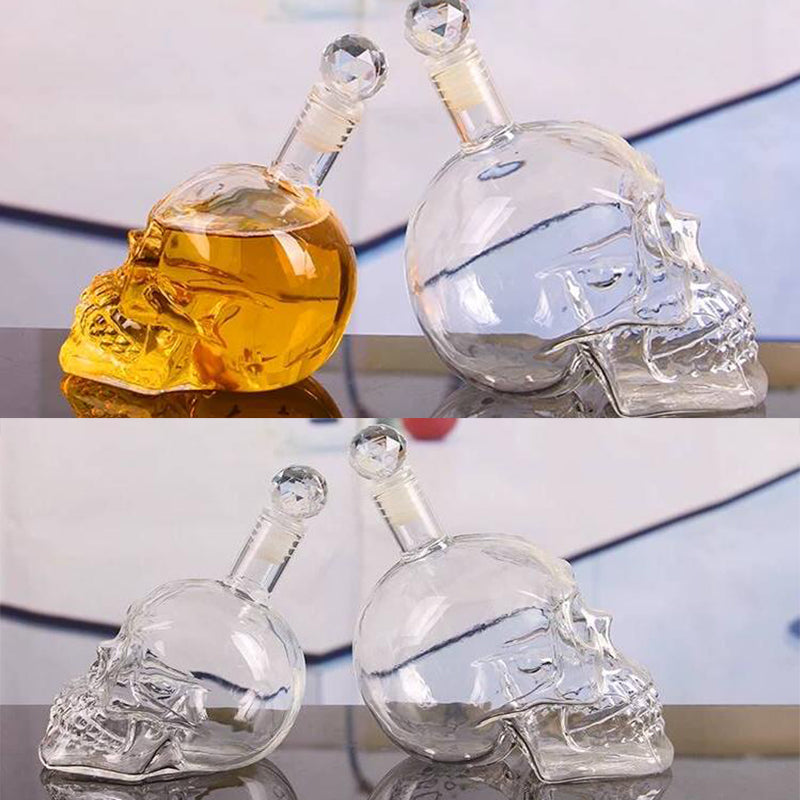 Avtoit | Creative Crystal Skull Bottle Decanter
