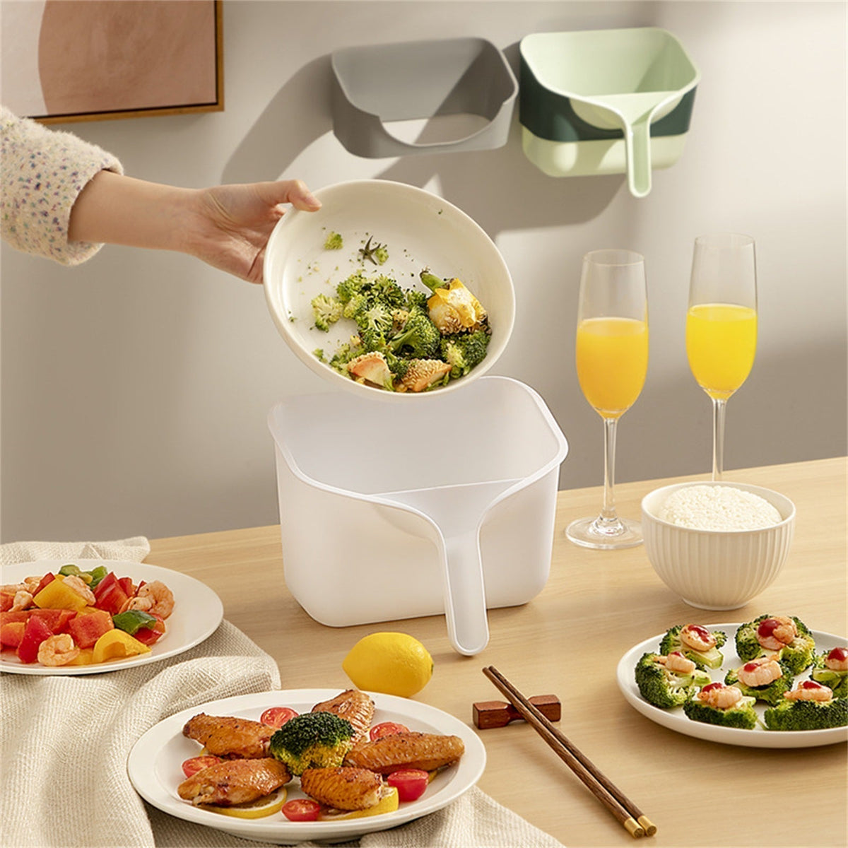 Avtoit | Cabinet Door Removable Kitchen Trash Can