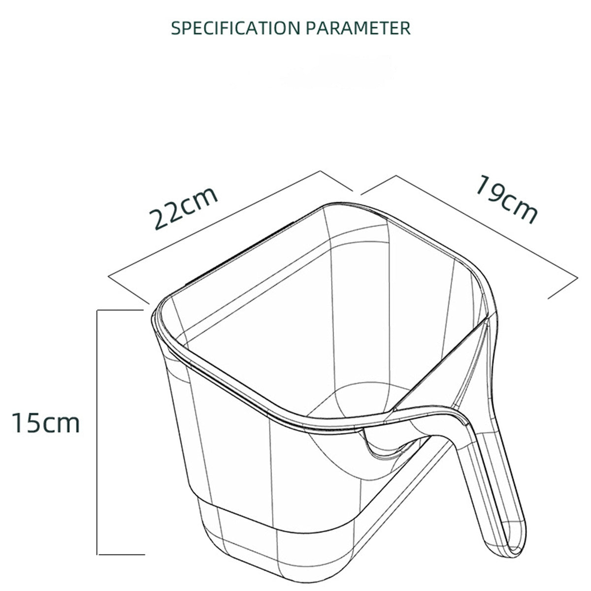 Avtoit | Cabinet Door Removable Kitchen Trash Can