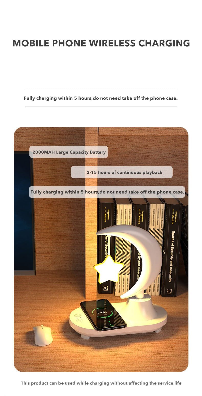 Avtoit | Moon Star Wireless Charging Night Lamp