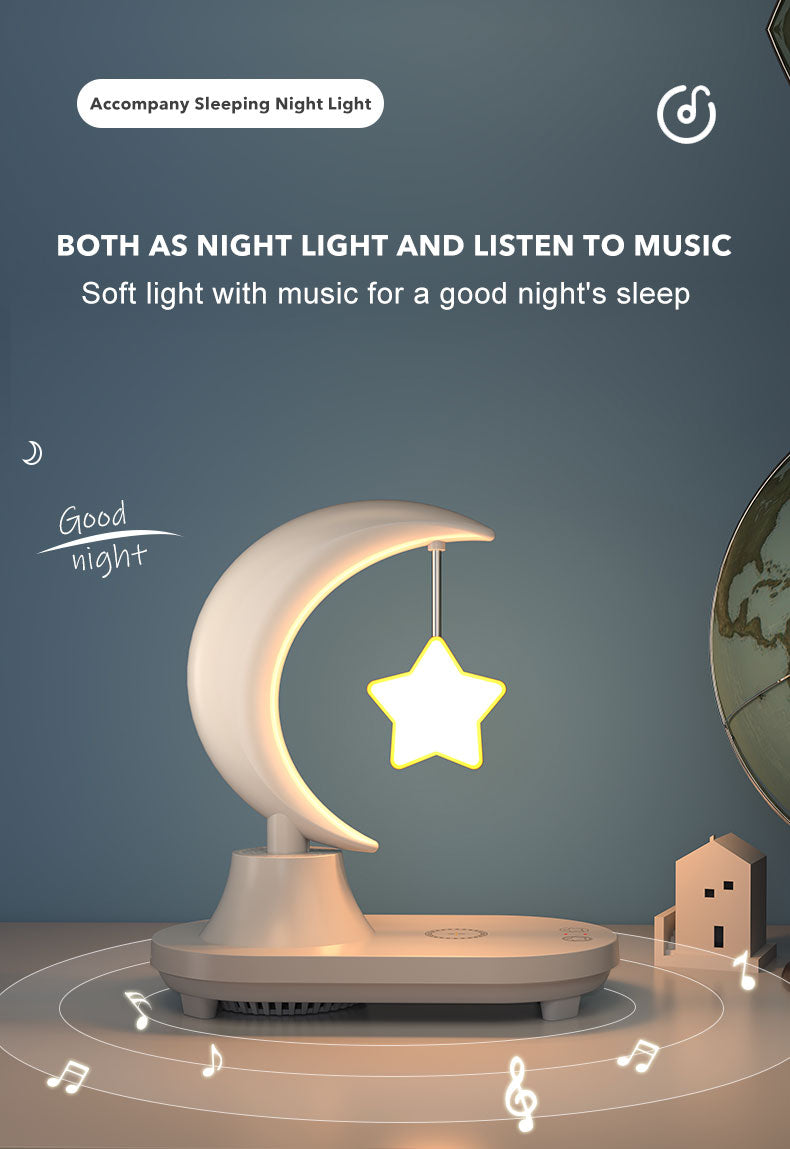 Avtoit | Moon Star Wireless Charging Night Lamp