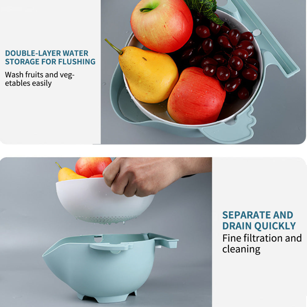 Avtoit | All-in-One Drain Basket Vegetable Grater