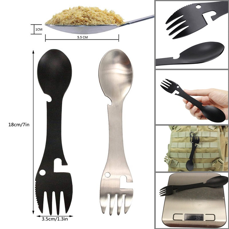 Avtoit | Stainless Steel Multifunctional Bottle Opener Spork