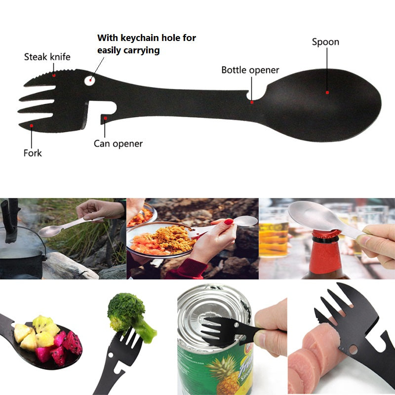 Avtoit | Stainless Steel Multifunctional Bottle Opener Spork