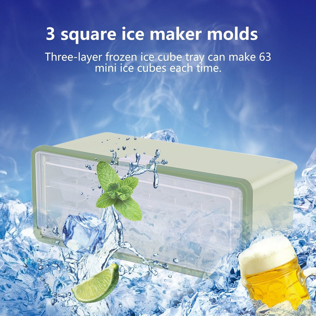 Avtoit | Three-Layer Ice Cube Tray Box