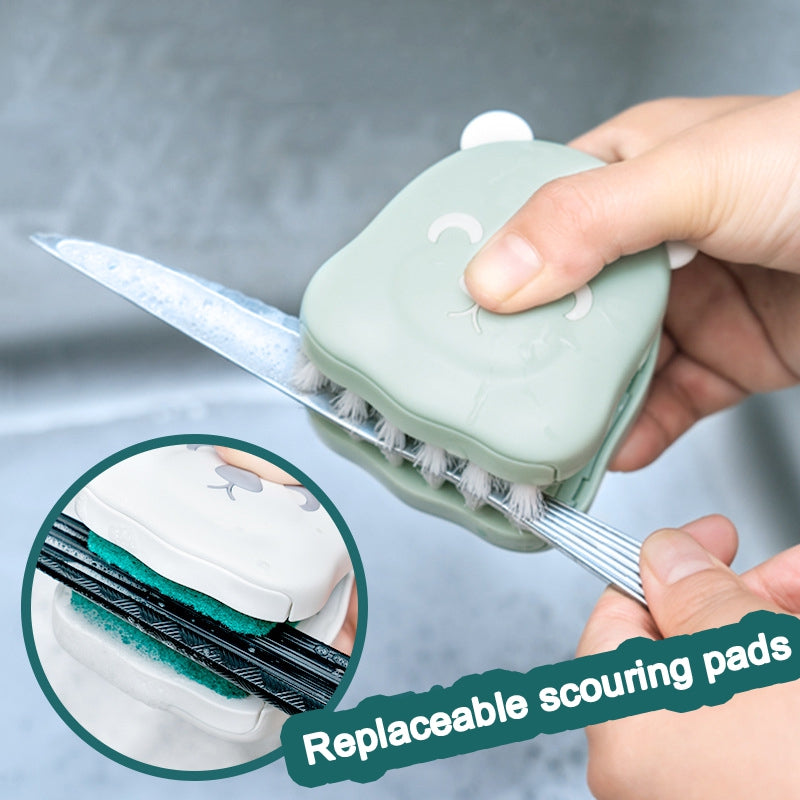 Avtoit | Two-Sided Kitchen Knife Cleaning Brush