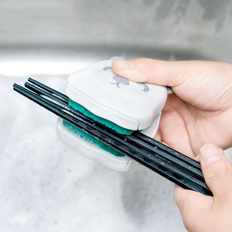 Avtoit | Two-Sided Kitchen Knife Cleaning Brush