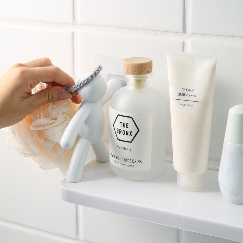 Avtoit | Punch-Free Human Figure Bathroom Shelf