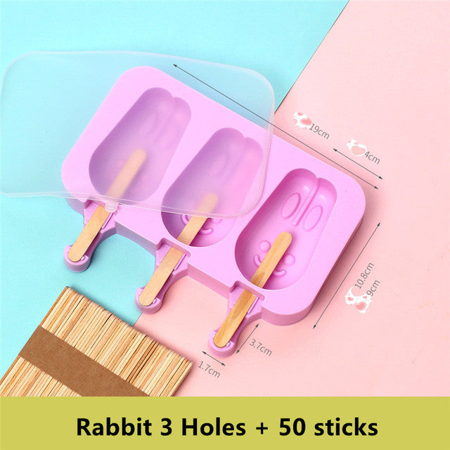 Avtoit | Cute Rabbit Ice Cream Molds