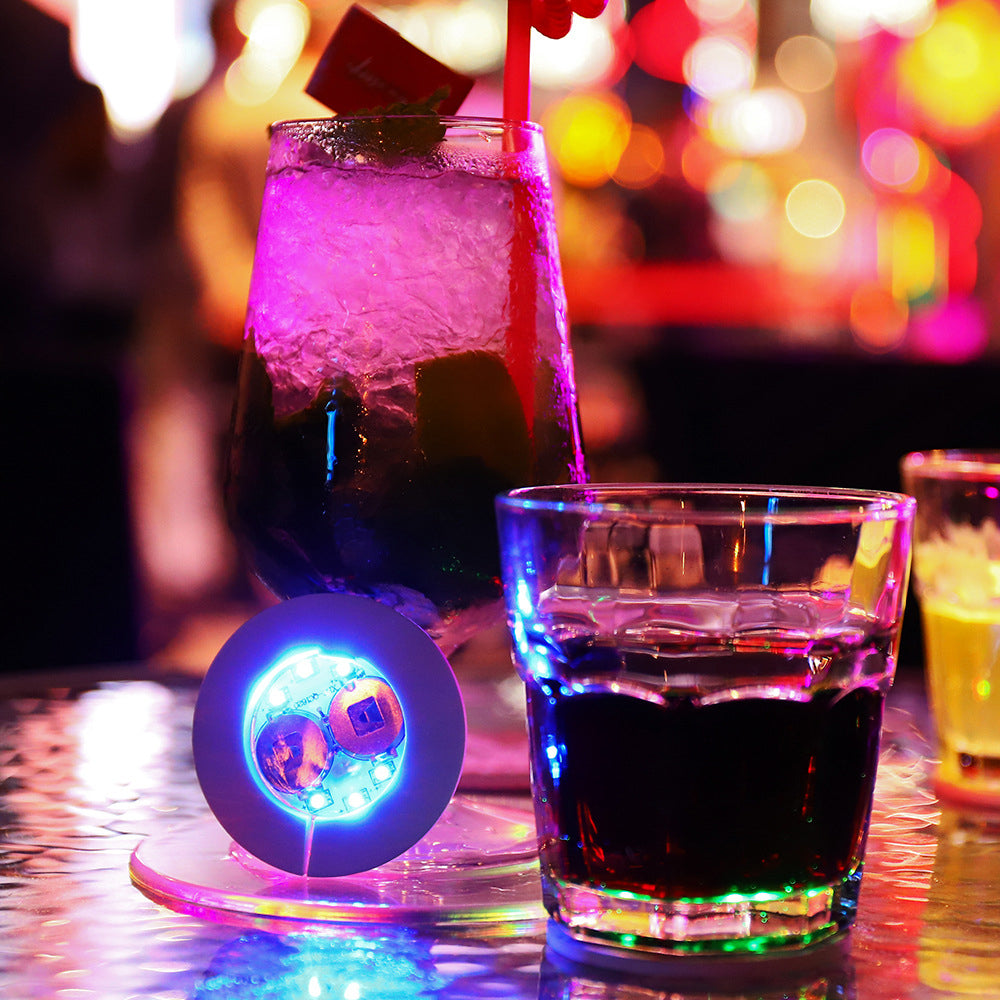 Avtoit | Bottle Light Up Sticky Party Coasters