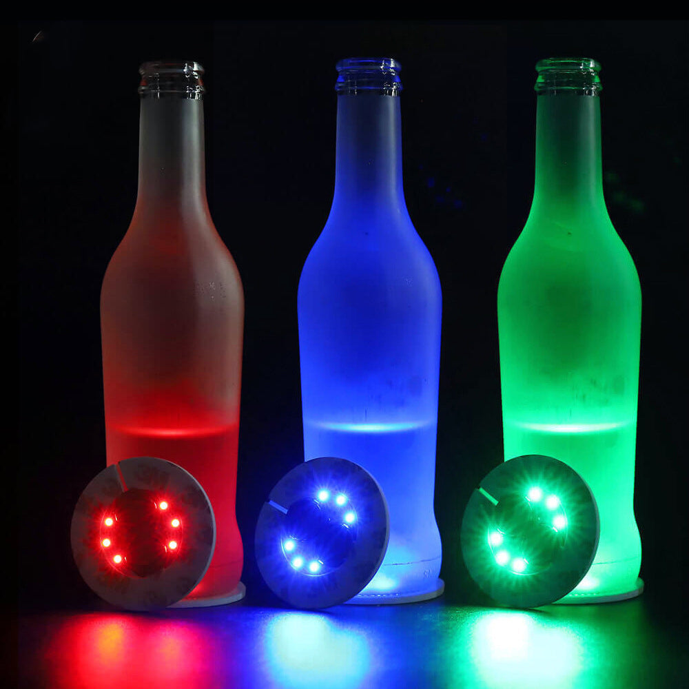 Avtoit | Bottle Light Up Sticky Party Coasters