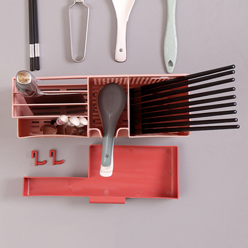 Avtoit | Wall-Mounted Kitchen Cutlery Drainer Storage