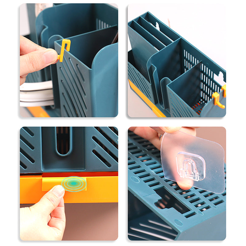 Avtoit | Wall-Mounted Kitchen Cutlery Drainer Storage