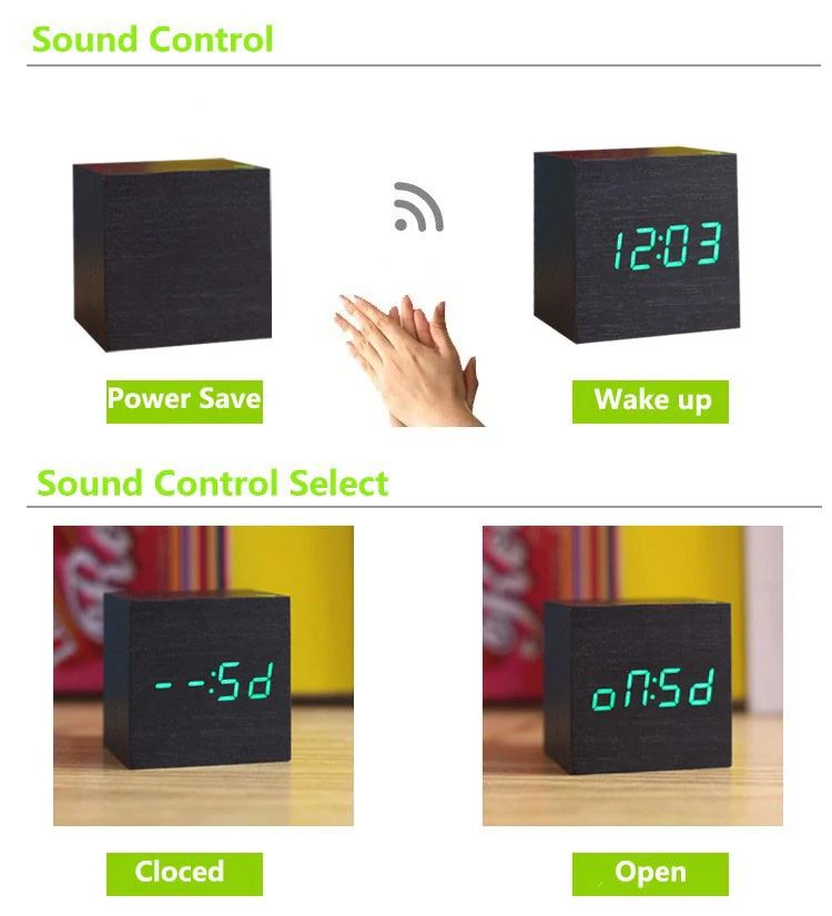 Avtoit | CUBE DIGITAL DESK CLOCK