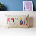 Avtoit | Geometric Lumbar Colorful Pillow Cushion Cover