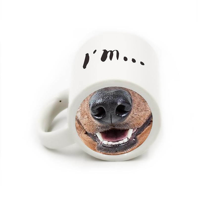 Avtoit | Ceramic Dog Nose Coffee Mug