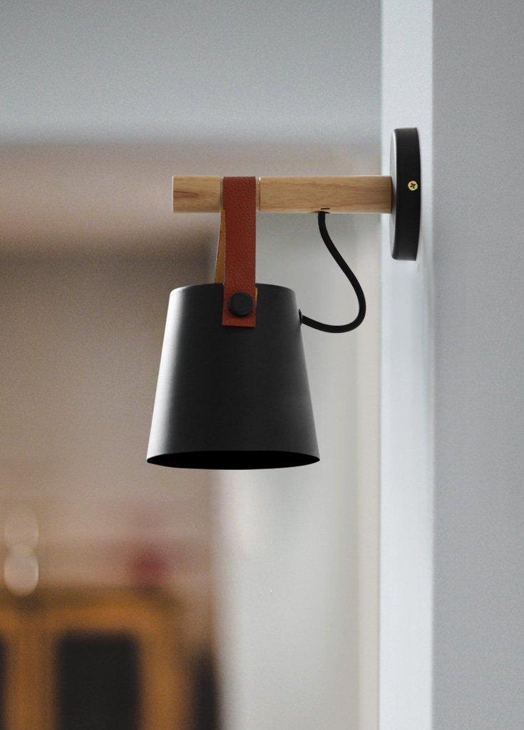 Avtoit | Wood Nordic Hanging Wall Lamp