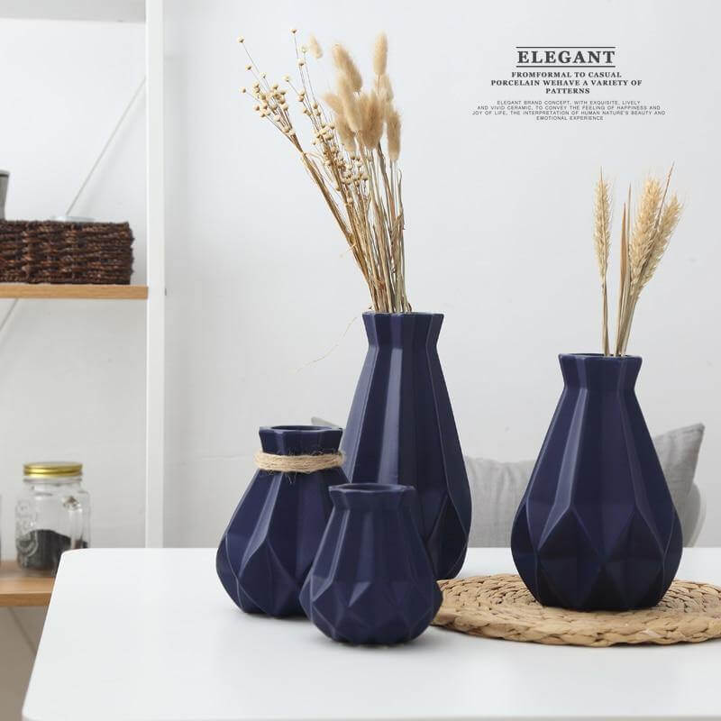 Avtoit | Modern Europe Brief Matt Diamond Porcelain Ceramic Vase