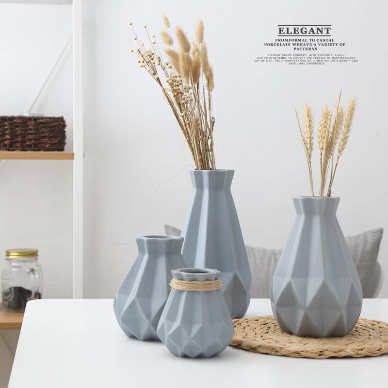 Avtoit | Modern Europe Brief Matt Diamond Porcelain Ceramic Vase