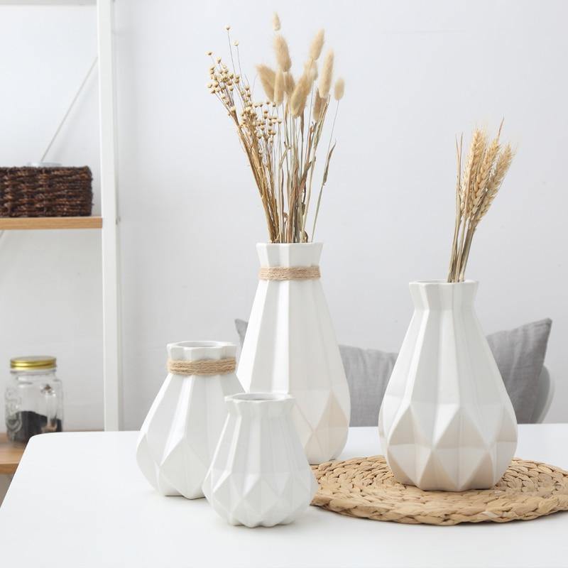 Avtoit | Modern Europe Brief Matt Diamond Porcelain Ceramic Vase