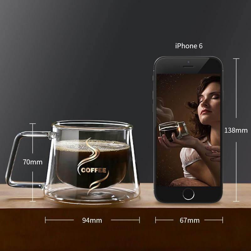 Avtoit | Double Glass High Temperature Coffee Cup
