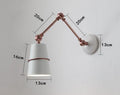 Avtoit | Nordic Iron Swing Long Arm Modern Wall Lamp