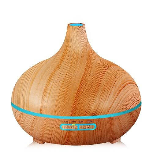 Avtoit | Wood Air Humidifier Essential Oil Diffuser Aroma Lamp