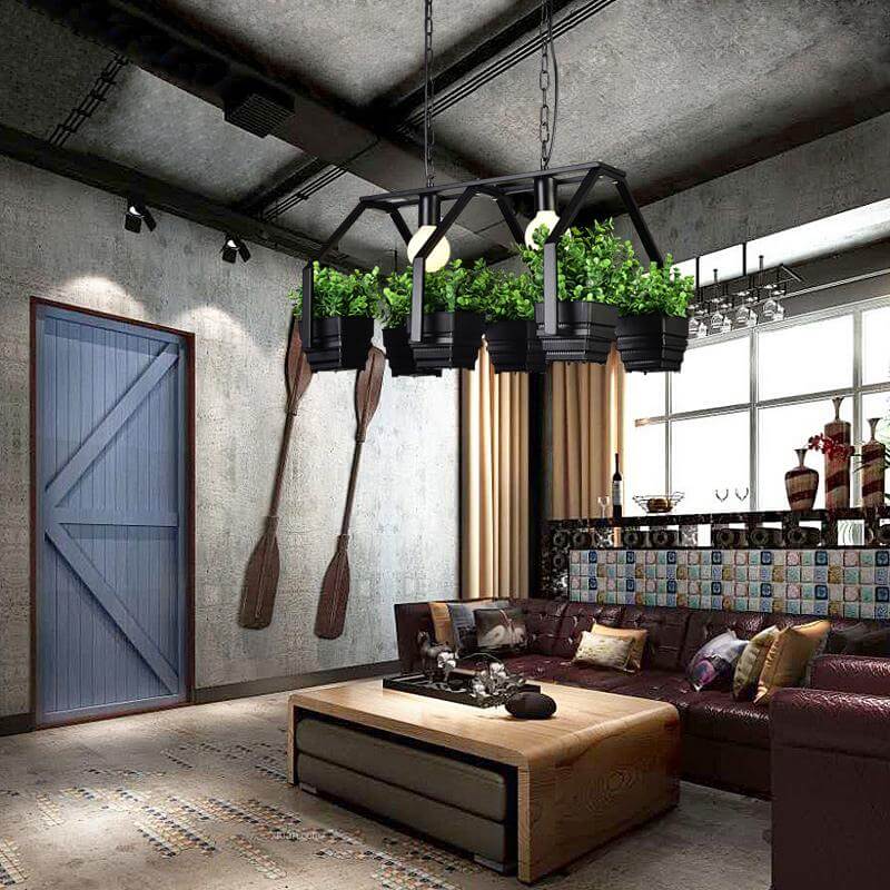Avtoit | Modern House Plant  with Lighting