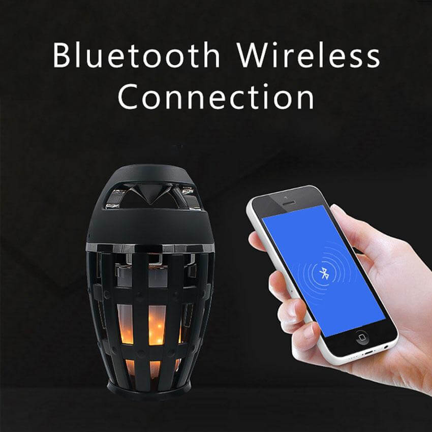 Avtoit | Flame Atmosphere Lamp Light with Bluetooth Speaker