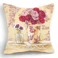 Avtoit | Luxury Flower Vase Cushion Cover Pillowcase