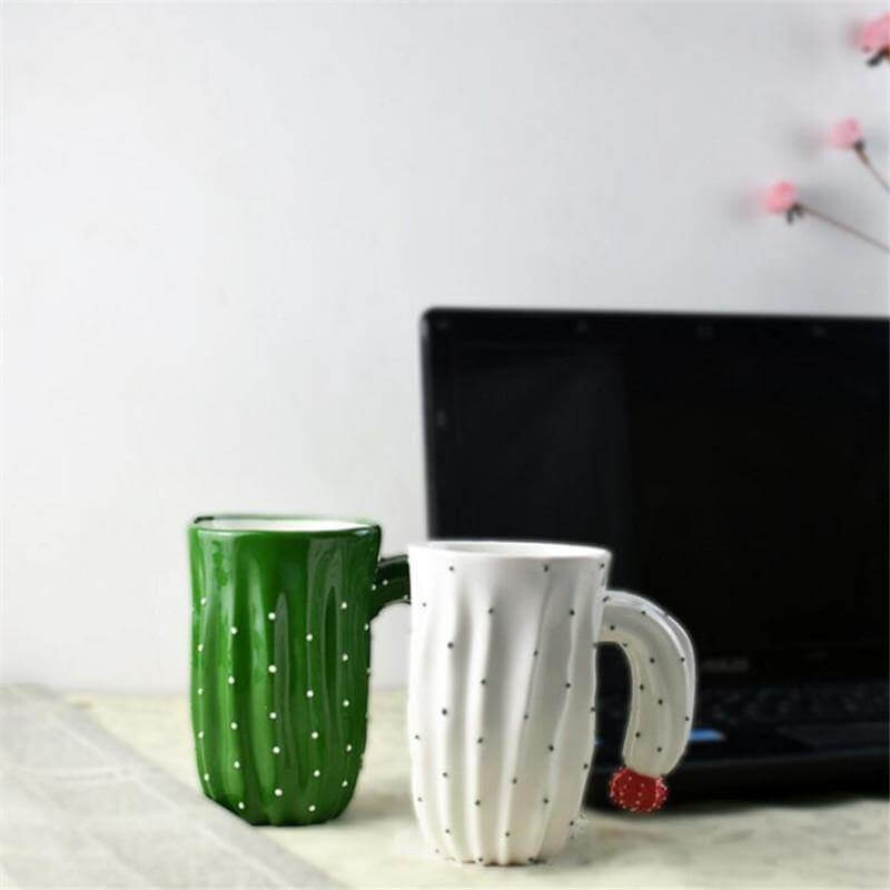 Avtoit | 3D Cactus Style Ceramic Coffee Mugs