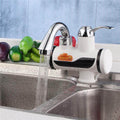 Avtoit | Mounted Plastics Deck White LED Digital Tankless Electric Instant Faucet
