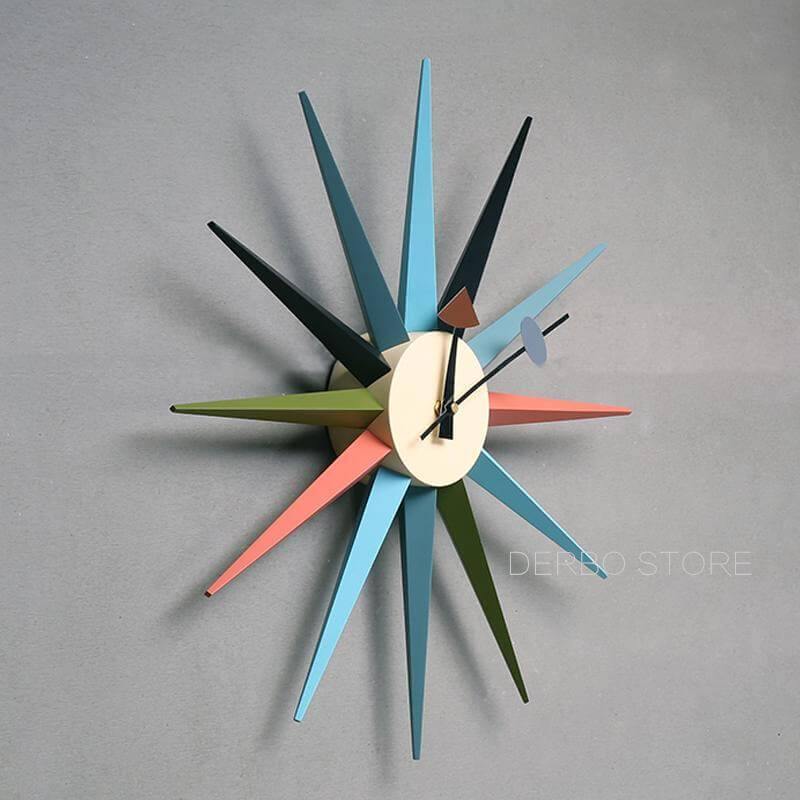 Avtoit | Modern Design Starburst Shape Wall Clock
