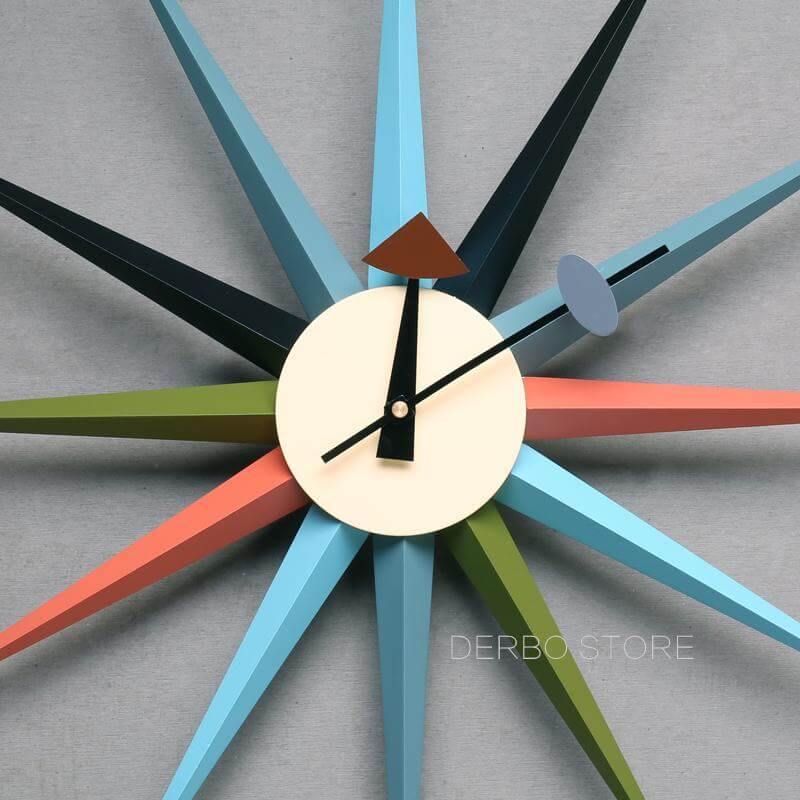 Avtoit | Modern Design Starburst Shape Wall Clock