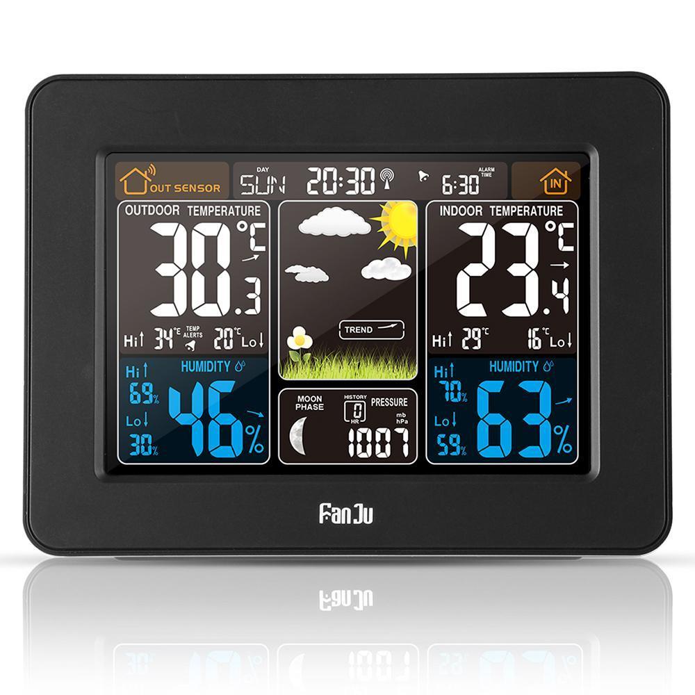 Avtoit | Personal Home Weather Station | Wireless Indoor/Outdoor Temperature & Humidity Monitor for Accurate Weather Forecasting