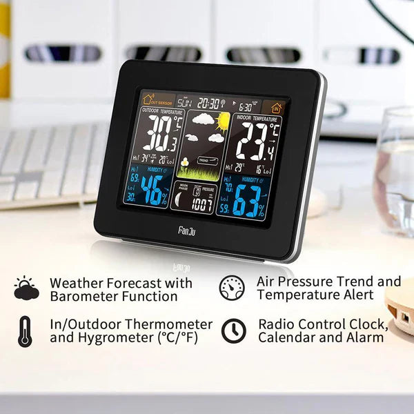 Avtoit | Premium Wireless Home Weather Station – Accurate Indoor & Outdoor Monitoring