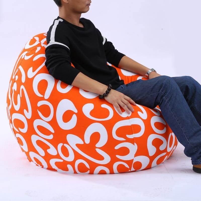 Avtoit | Printed Lounger Sofa Bean Bags