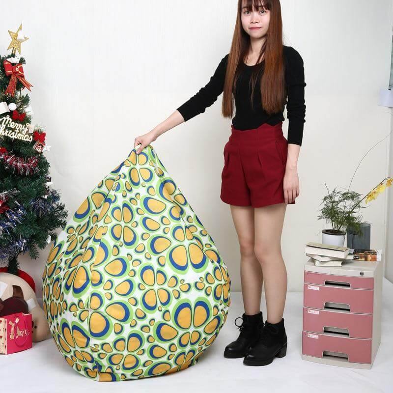 Avtoit | Printed Lounger Sofa Bean Bags