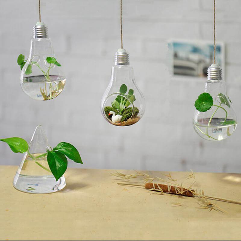 Avtoit | Hanging lamp glass vase