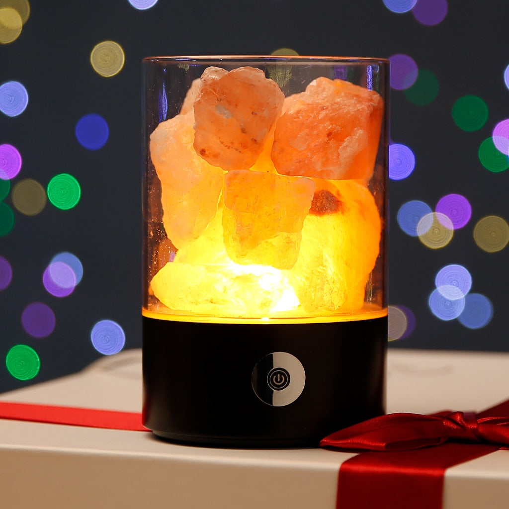 Avtoit | Himalayan Salt Desk Lamp & Air Purifier White