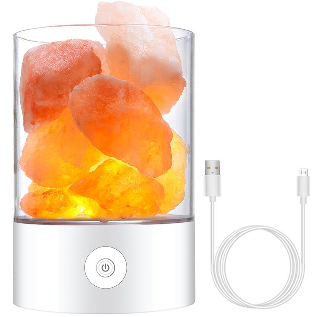 Avtoit | Himalayan Salt Desk Lamp & Air Purifier White