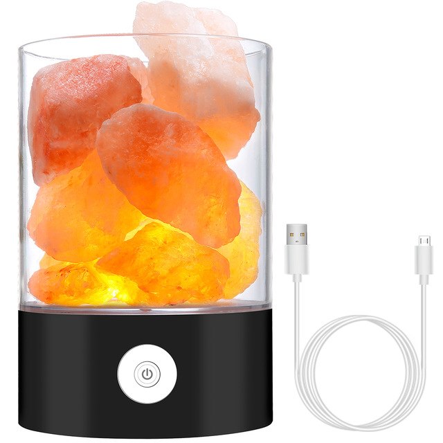 Avtoit | Himalayan Salt Desk Lamp & Air Purifier White