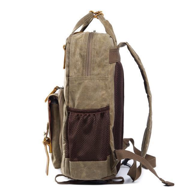 Avtoit | Waterproof Waxed Canvas Camera Backpack