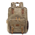 Avtoit | Waterproof Waxed Canvas Camera Backpack
