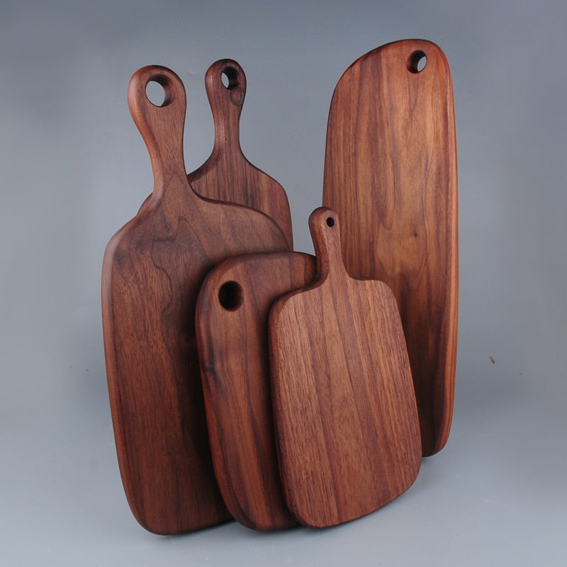 Avtoit | Japanese-style Walnut/Beech special-shaped Solid Wood Cutting Board