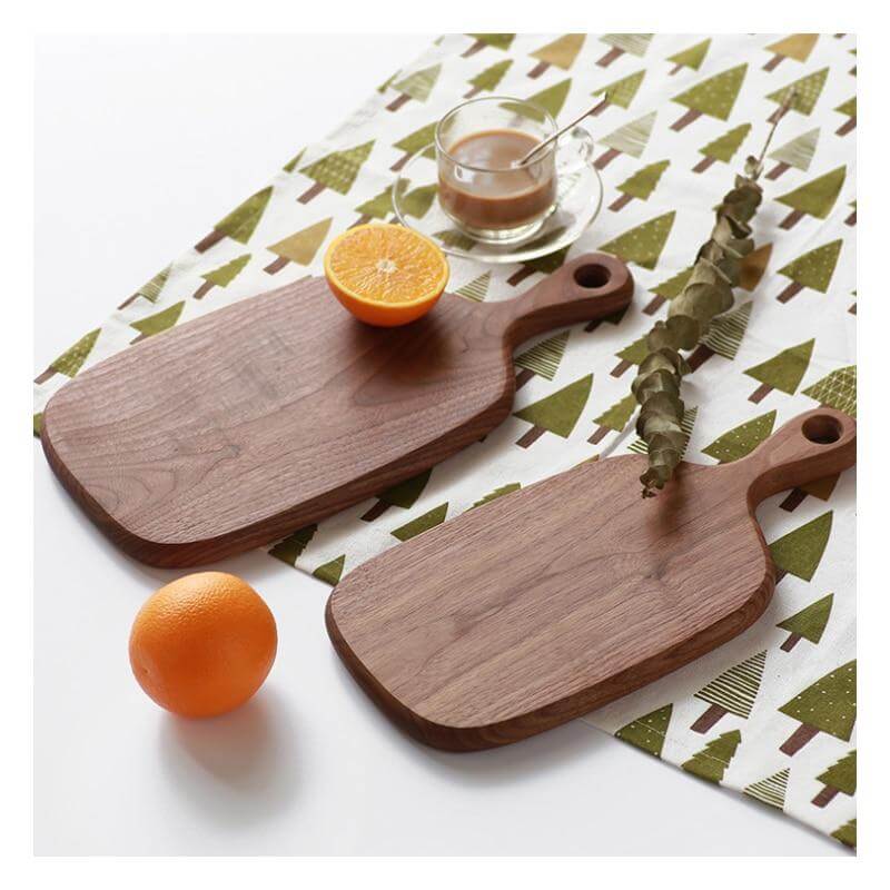 Avtoit | Japanese-style Walnut/Beech special-shaped Solid Wood Cutting Board
