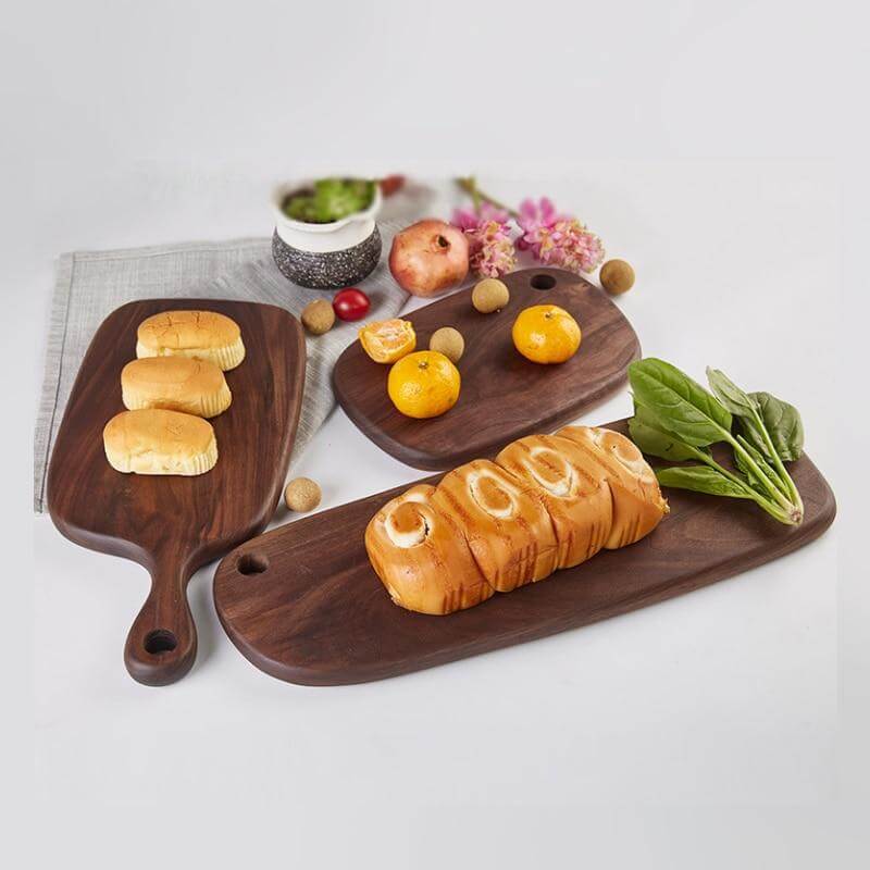 Avtoit | Japanese-style Walnut/Beech special-shaped Solid Wood Cutting Board