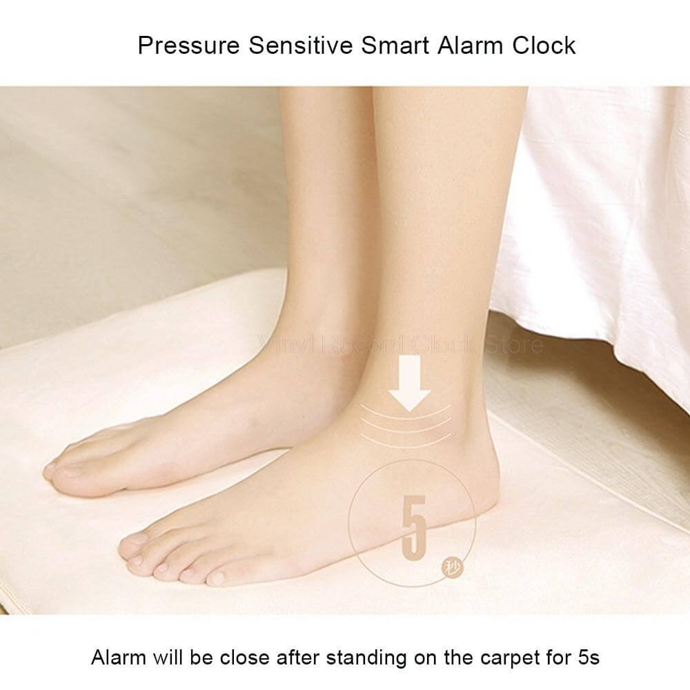 Avtoit | Pressure Sensitive Step on Rug Carpet Alarm Clock