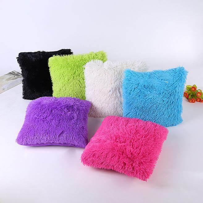 Avtoit | Puffy Fuzzy Hairy Pillow Cases