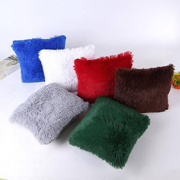 Avtoit | Puffy Fuzzy Hairy Pillow Cases